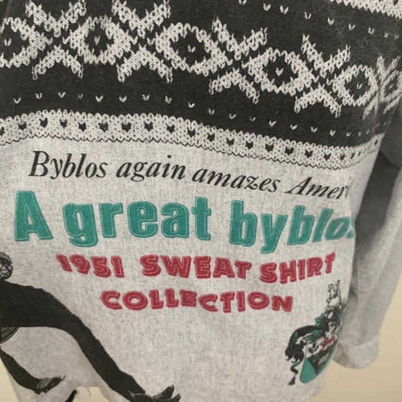 Byblos Sweatshirt Large - Picture 4 of 6